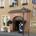 Hoteleingang im Stadtschloss (Foto Sauerzapfe)