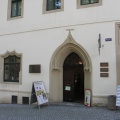 Eingang zum Mansfeld-Museum im Stadtschloss (Foto Sauerzapfe)