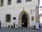Eingang zum Mansfeld-Museum im Stadtschloss (Foto Sauerzapfe)