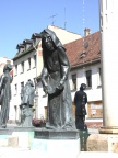 Schmelzer - Figur des Knappenbrunnens in Eisleben (Foto Sauerzapfe)