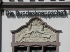 Relief am Gebäude der Knappschaft (Foto Sauerzapfe)