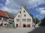 Rathaus Sangerhausen vom Markt gesehen (Foto Sauerzapfe)