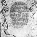 Epitaph des Obereinfahres Johann Michael Truebels (Werte unserer Heimat – Mansfelder Land, Autorenkollektiv, Akademieverlag Berlin, 1982)