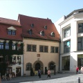 Martin Luthers Sterbehaus in Eisleben (Foto Sauerzapfe)