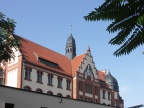 Die ehemaligen Bergschule von der Halleschen Straße gesehen (Foto Sauerzapfe)