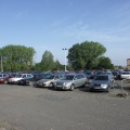 Parkplatz - ehemalige BBS (Foto Sauerzapfe)