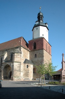 St. Georgskirche in Mansfeld (Foto U. Weißenborn)