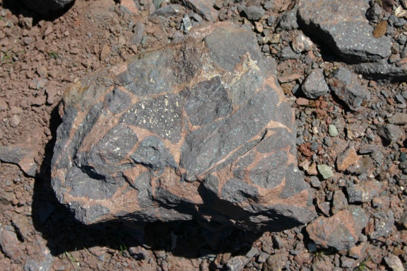 Melaphyrbrekzie Stockbachtal Großörner ( Foto Dr. S. König – 2007) 
