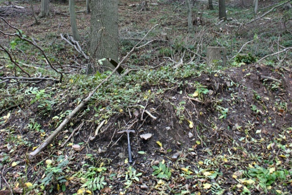  Pingenanschnitt (Foto Dr. S. König – 2007)