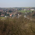 Blick von der Hüneburg Richtung Wolferode (Foto Dr. S. König – 2006) 