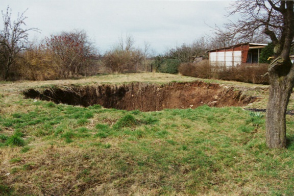 Großerdfall Kleingartenanlage März 2000 (Foto Dr. S. König – 2000) 