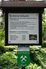 Informationstafel Solquelle Friedhof Artern (Foto Dr. S. König)