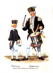 1769 - Treckejunge  und  Bergtambour