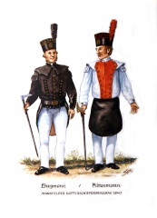 1840 - Bergmann  und  Hüttenmann