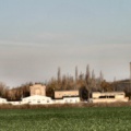 Blick von der B 180 auf die ehemalige Bergwerksanlage des Niewandtschachtes bei Siersleben (Foto Dr. König)