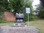 Denkmal zur Erinnerung an die Martinsschächte in Kreisfeld (Foto Sauerzapfe)
