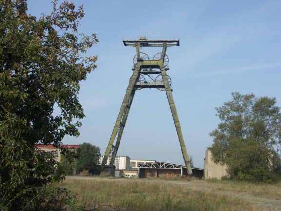 Fördergerüst des Schachtes Nienstedt (Foto Sauerzapfe)