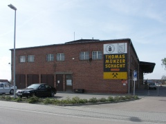Gebäude das Thomas-Münzer-Schachtes (Foto Sauerzapfe)