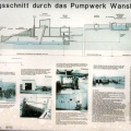 Informationstafel über den Aufbau des Pumpwerkes Wansleben (Foto Dr. S. König - 2007)