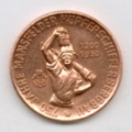 Medaille 750 Jahre Mansfelder Kupferschieferbergbau