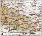 Die Mansfelder Kohlenstraßen (Karte)