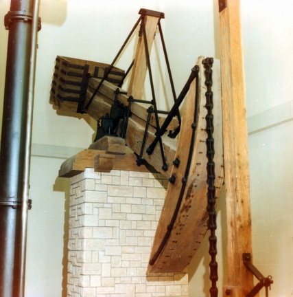 Modell der ersten deutschen Dampfmaschine im Mansfeldmuseum Hettstedt Bild 3 (Foto Graf. Werkstatt MKWP)
