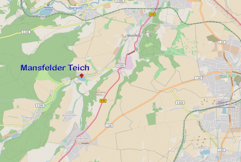 Mansfelder Teich - Karte (Open Street).jpg