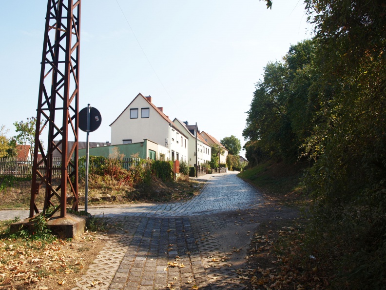 Straße Am Hohlweg (Foto Sauerzapfe 2018)