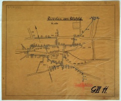 [009] Lageplan von Pölsfeld - Herkunft/ Rechte Mansfeld-Museum im Humboldt-Schloss (CC BY-NC-SA)