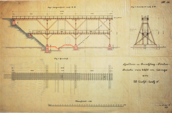 Halden- u. Anschlag- Förderbrücke LL 26 S - Herkunft/Rechte: Mansfeld-Museum im Humboldt-Schloss (CC BY-NC-SA)