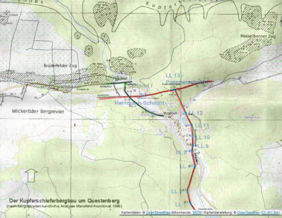 Kupferschieferbergbau um Questenberg