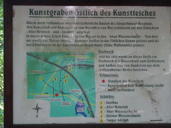 Kunstgraben - am Pochwerk (Foto Sauerzapfe - 2019)