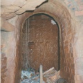 Zugang zur Schachtröhre Bolze-Schacht  1995 (Foto F. Naundorf)