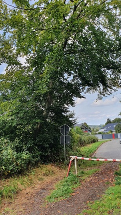 Am Beginn der Bergstraße