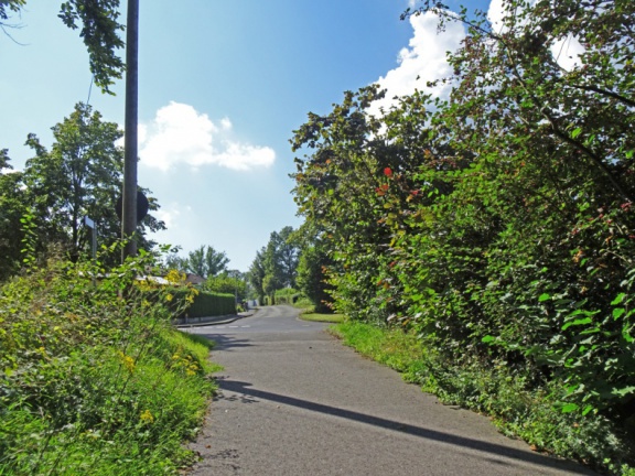 Bild 16 - Zurück an der Bergstraße Richtung Basaltpark