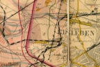 Geol Karte Blatt Eisleben 1876 Ausschnitt