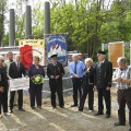 Ein Gruppenfoto mit Vertretern des Vereins, der Volks- und Raiffeisenbank und des Deutschen Bergbau Museums (Foto G. Roswora)