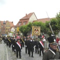 Nun folgten die Kameraden des Bergmannsvereins e.V. Staßfurt (Foto: G. Roswora) Bild 10