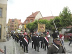 Nun folgten die Kameraden des Bergmannsvereins e.V. Staßfurt (Foto: G. Roswora) Bild 10