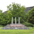 Bild 07 - Denkmal "Krughütte" an der ehem. B 80 am Ortseingang (aus Richtung Eisleben) in Wimmelburg  Foto: G. Roswora