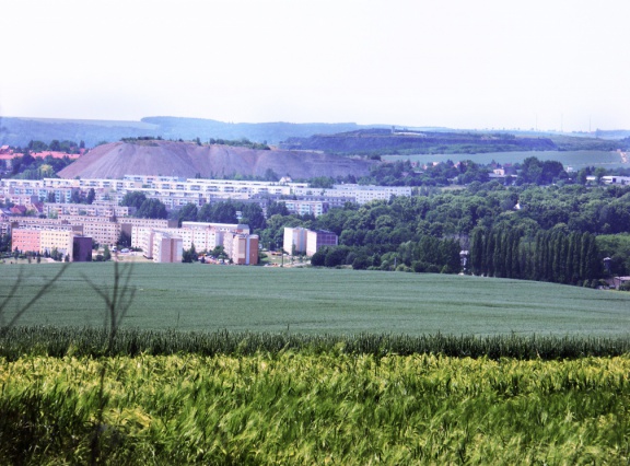 Clotildeschacht und Schlackenalde der KLH (Foto Sauerzapfe)