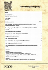 Bergschulheft 1 - Inhalt