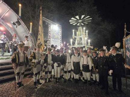 Bild 05 Olbernhau 2025 - Die Mansfelder auf dem Weihnachtsmarkt